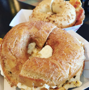 Bagels galore at the St. Paul Bagelry. Photo courtesy of Lee Guekguezian ’18