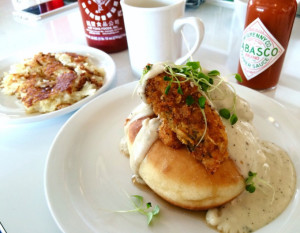 The Gary Cooper sandwich from Hi Lo Diner. Photo courtesy of Lee Guekguezian ’18.