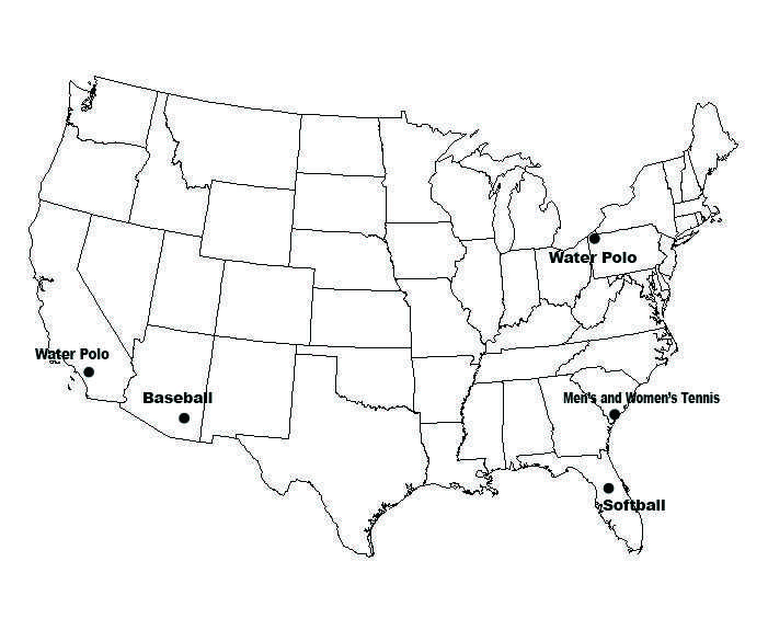 Baseball%2C+Softball%2C+Water+Polo%2C+and+Tennis+teams+travel+for+Spring+Break