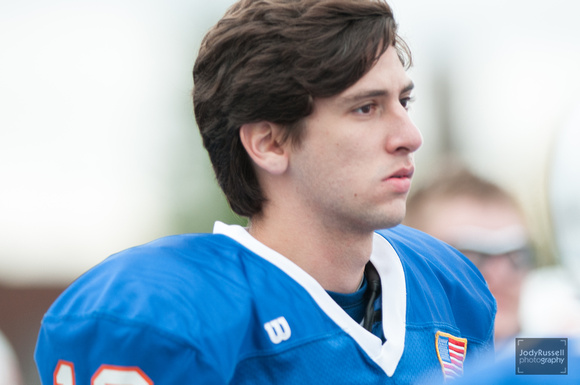 Marcio Porto ’17 had never played organized football upon arriving at Macalester. Now, he’s the Fighting Scots fifth-string quarterback, where he often mimics opposing team’s quarterbacks on the scout team.