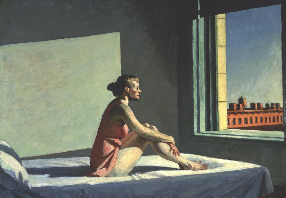 Morning Sun, 1952, Edward Hopper. Photo courtesy of the Walker.