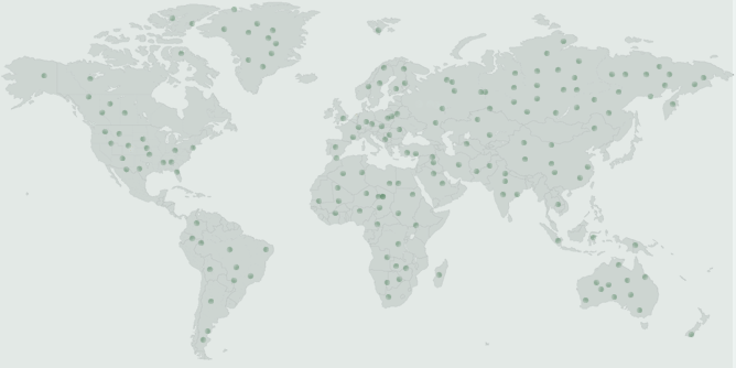 The Green Dot Program is a program aimed toward the reduction of violence in communitites across the globe. Specifically, the program focuses on power-based violence and the takeover of a person or their body, whether emotionally, physically or mentally, by another person. The Green Dot Program has been implemented at over 300 locations worldwide. Map courtesy of The Green Dot Program. 