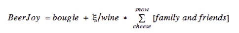 LTBC: Tracing enjoyment of beer through math