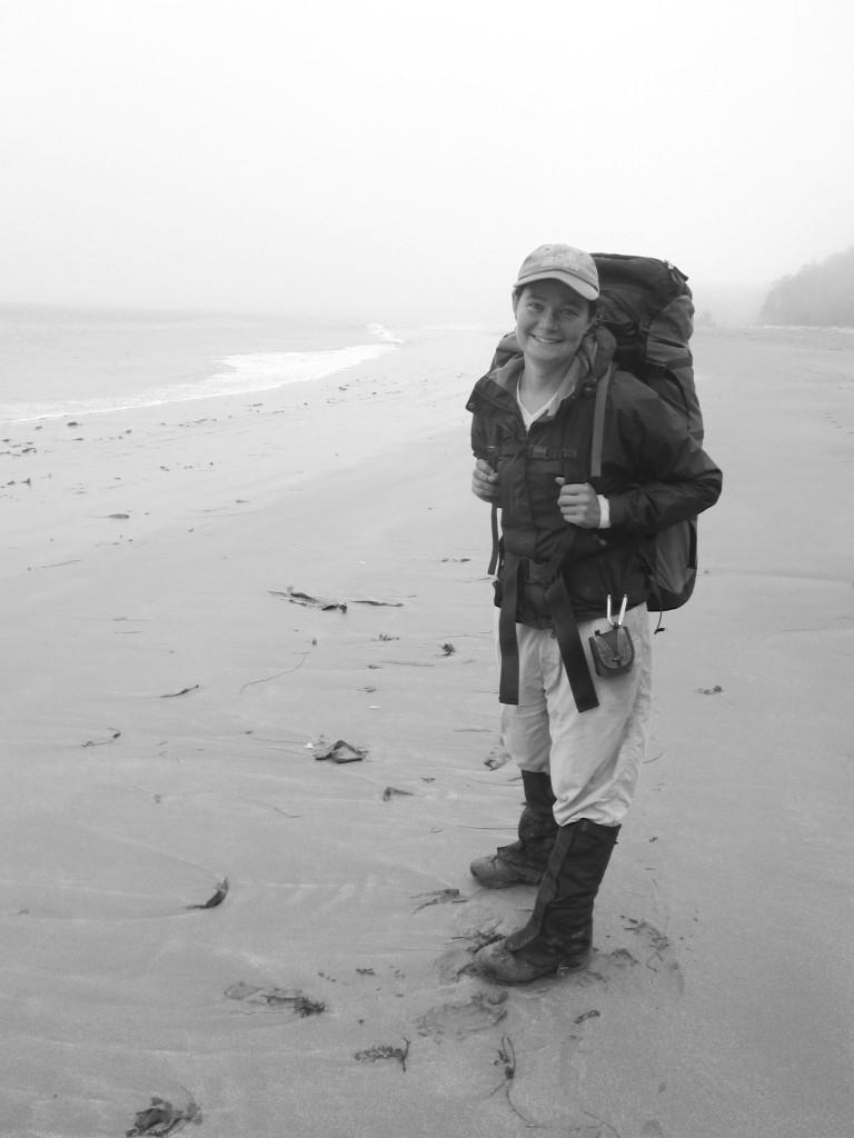 Andrews on her study abroad in Rocky Mountain National Park. Photo courtesy of Lucy Andrews. 