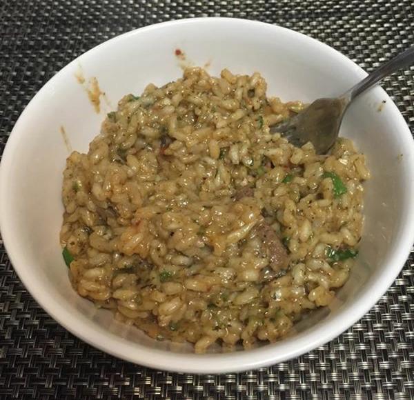 Sweet and Spicy Beef Risotto can be an exciting, flavorful dish. 
*Photo by Dan Klonowski ’17.*