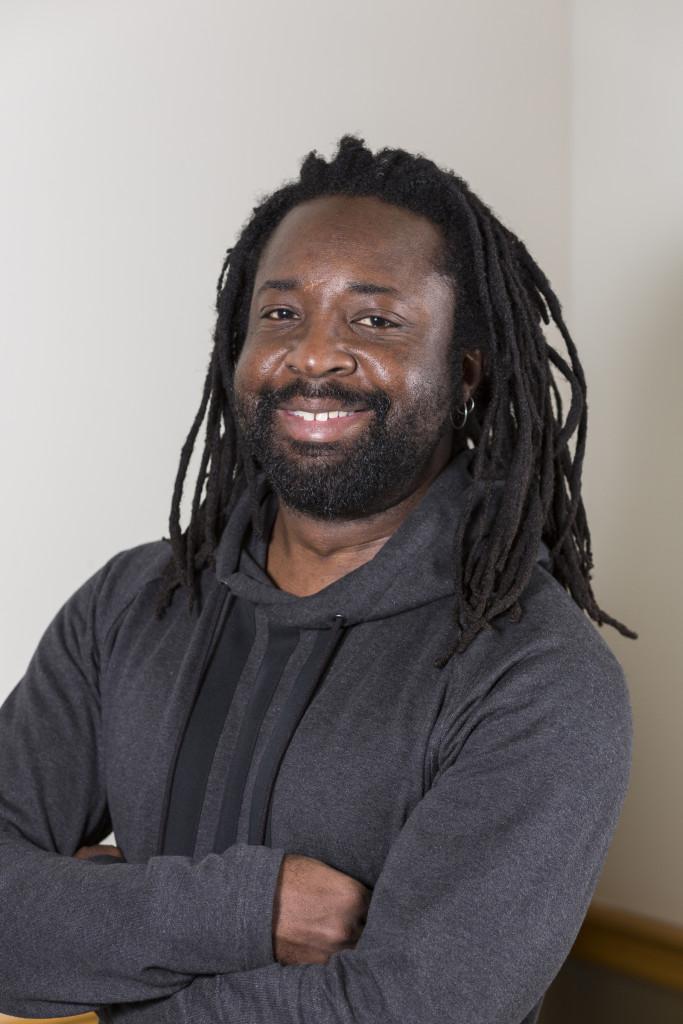 English Professor Marlon James is the first Jamaican writer whose work has been nominated for the Man Booker Prize. *Photo courtesy of Macalester Communications.*