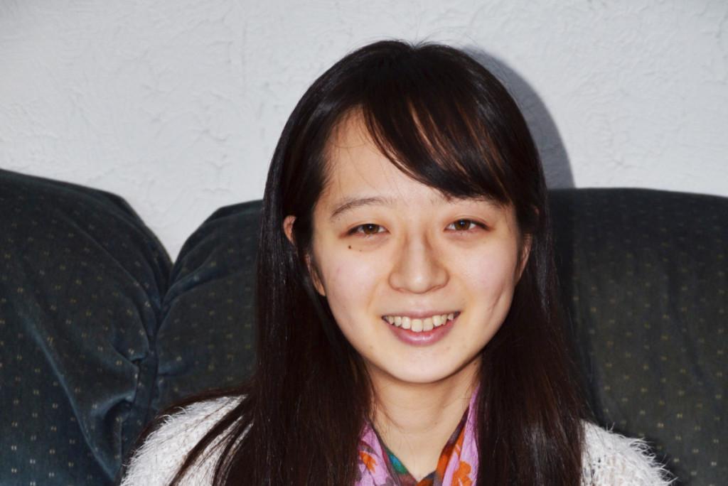 Kyoko Sakai ’16, photo by Kayla Walsh ’16. 