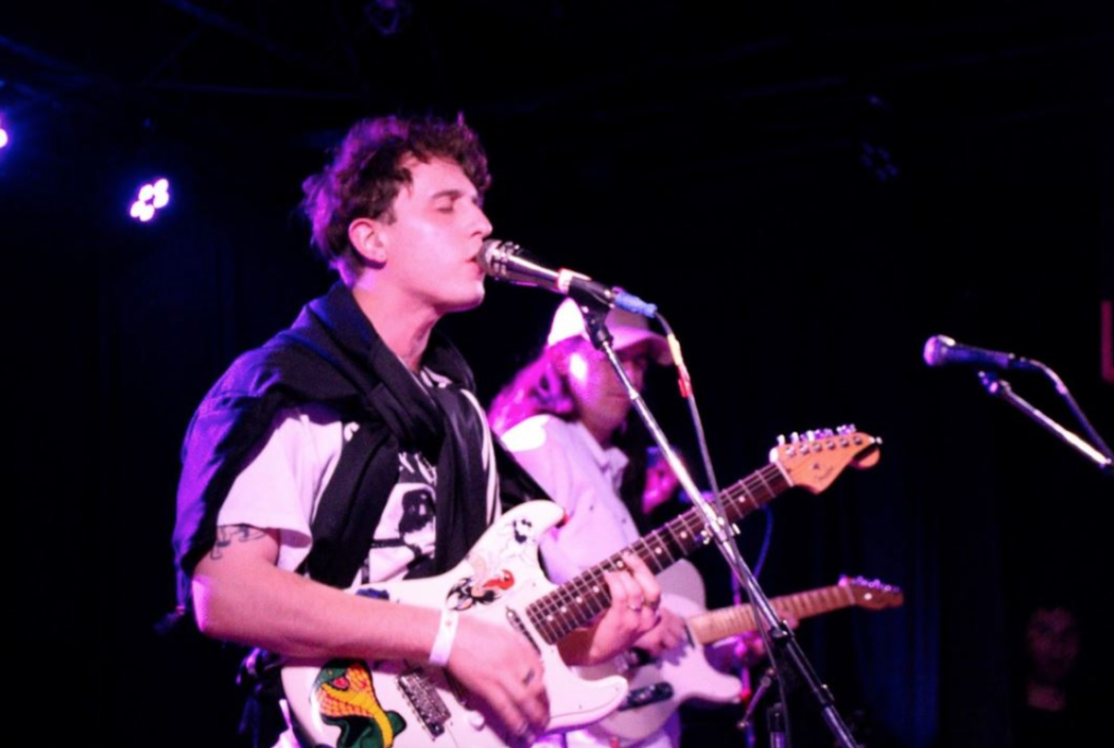 Beach Fossils performs at 7th St Entry. Photo by Alexander Marketos ’20.