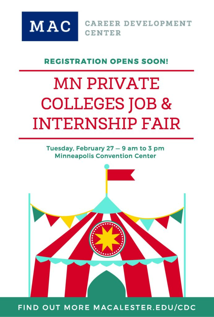 MN Private Colleges Job and Internship Fair