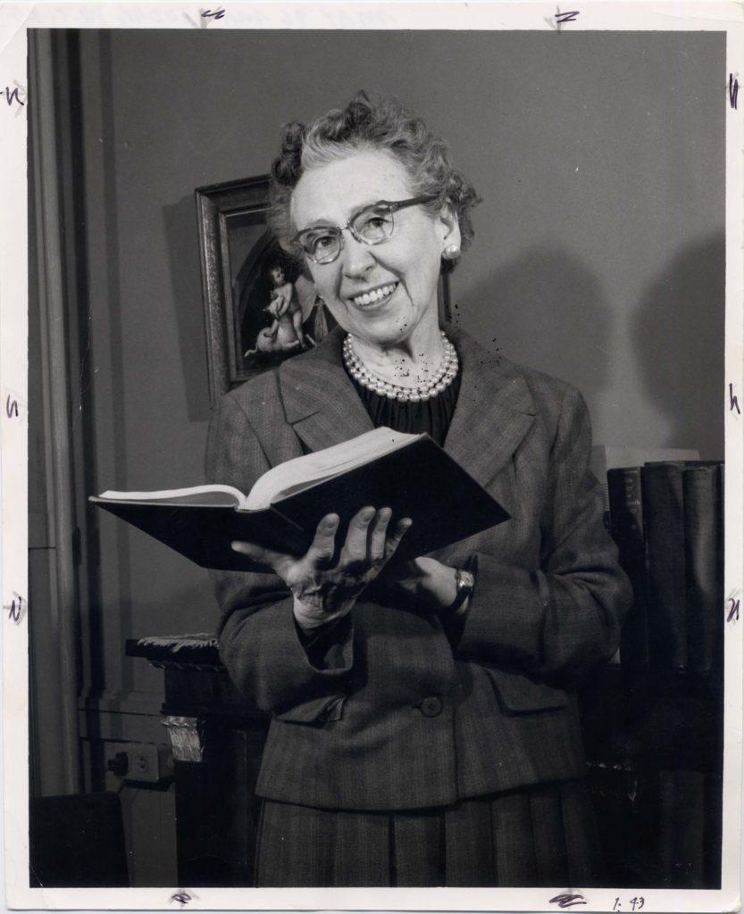 Margaret Doty. Photo courtesy of Macalester archives.