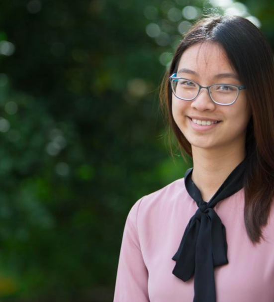 Jinci Lu 20 a recipient of Unitedheath Groups Diverse Scholars Initiative scholarship, explores how mental health services can be made more accessible to diverse groups that are traditionally underserved. Photo courtesy of Jinci Lu 20.