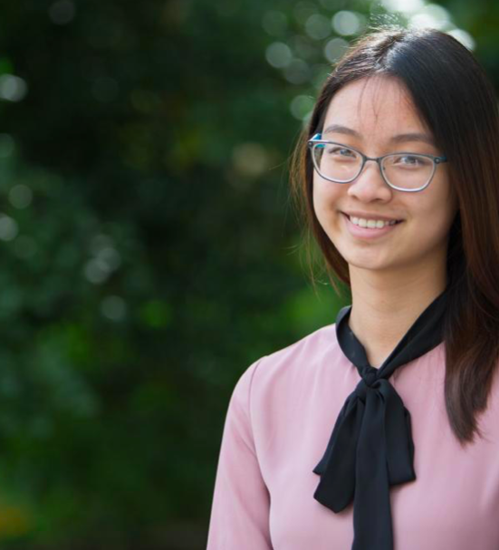 Jinci Lu '20 a recipient of Unitedheath Group's Diverse Scholars Initiative scholarship, explores how mental health services can be made more accessible to diverse groups that are traditionally underserved. Photo courtesy of Jinci Lu '20.