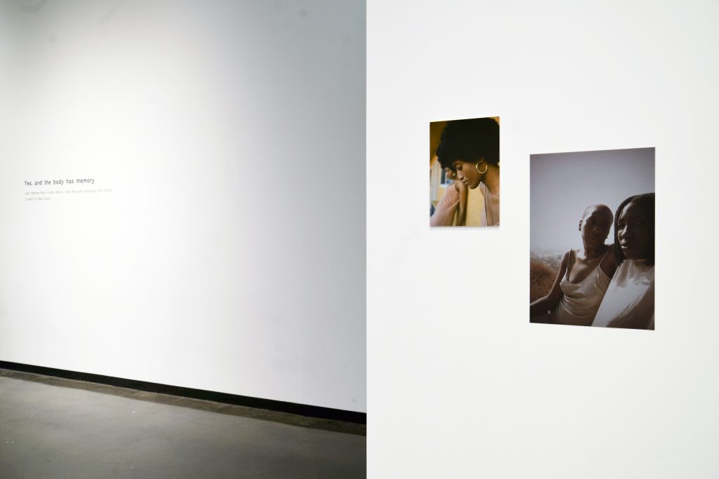 The Law Warschaw Gallery exhibition “Yes, and the body has memory…” Photo by Mara Duvra.

