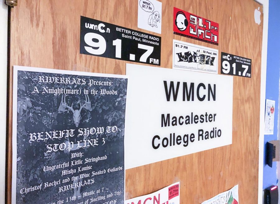 The outside of the WMCN office. Photo by Malcolm Cooke ’21.