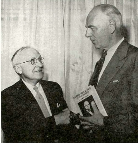 Edwin Kagin and DeWitt Wallace. Photo from The Mac Weekly archive.