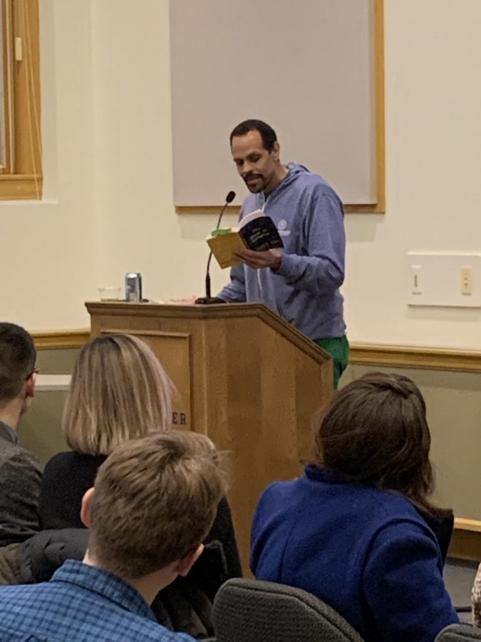 Poet Ross Gay offers inspiration to the Macalester community