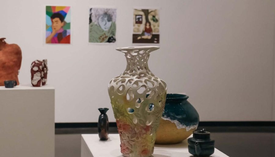 Juried student exhibition at the Law Warschaw Gallery