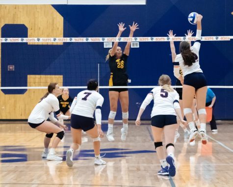 Women’s volleyball fights hard through stiff competition