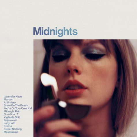 Taylor Swifts album Midnights. Photo courtesy of Spotify.