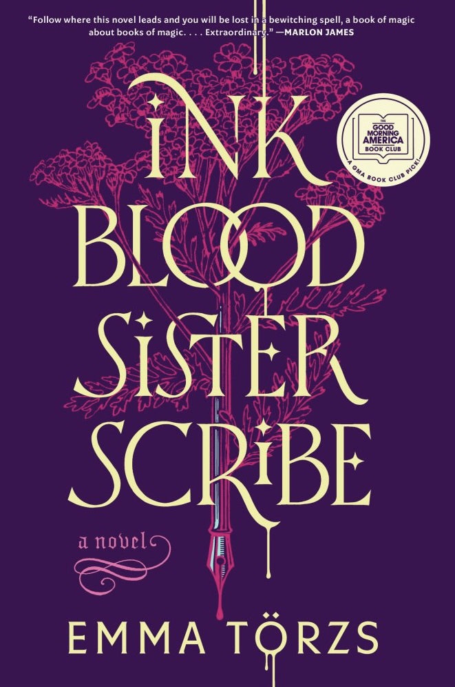 The book cover of Ink Blood Sister Scribe. Photo courtesy of HarperCollins.
