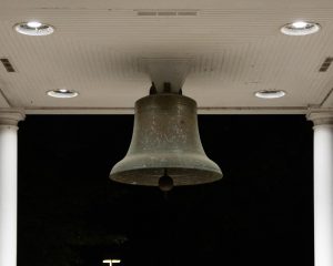 Macalester's "sex bell". Photo by Rory Donaghy '24.