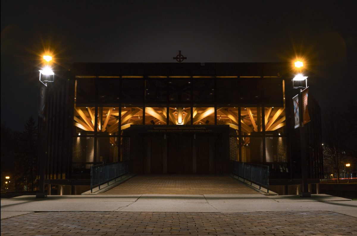 Weyerhaeuser Chapel. Photo by Rory Donaghy ’24.