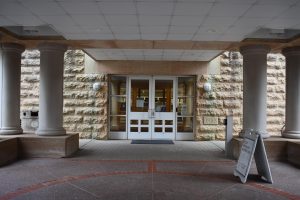 Outside of the DeWitt Wallace Library