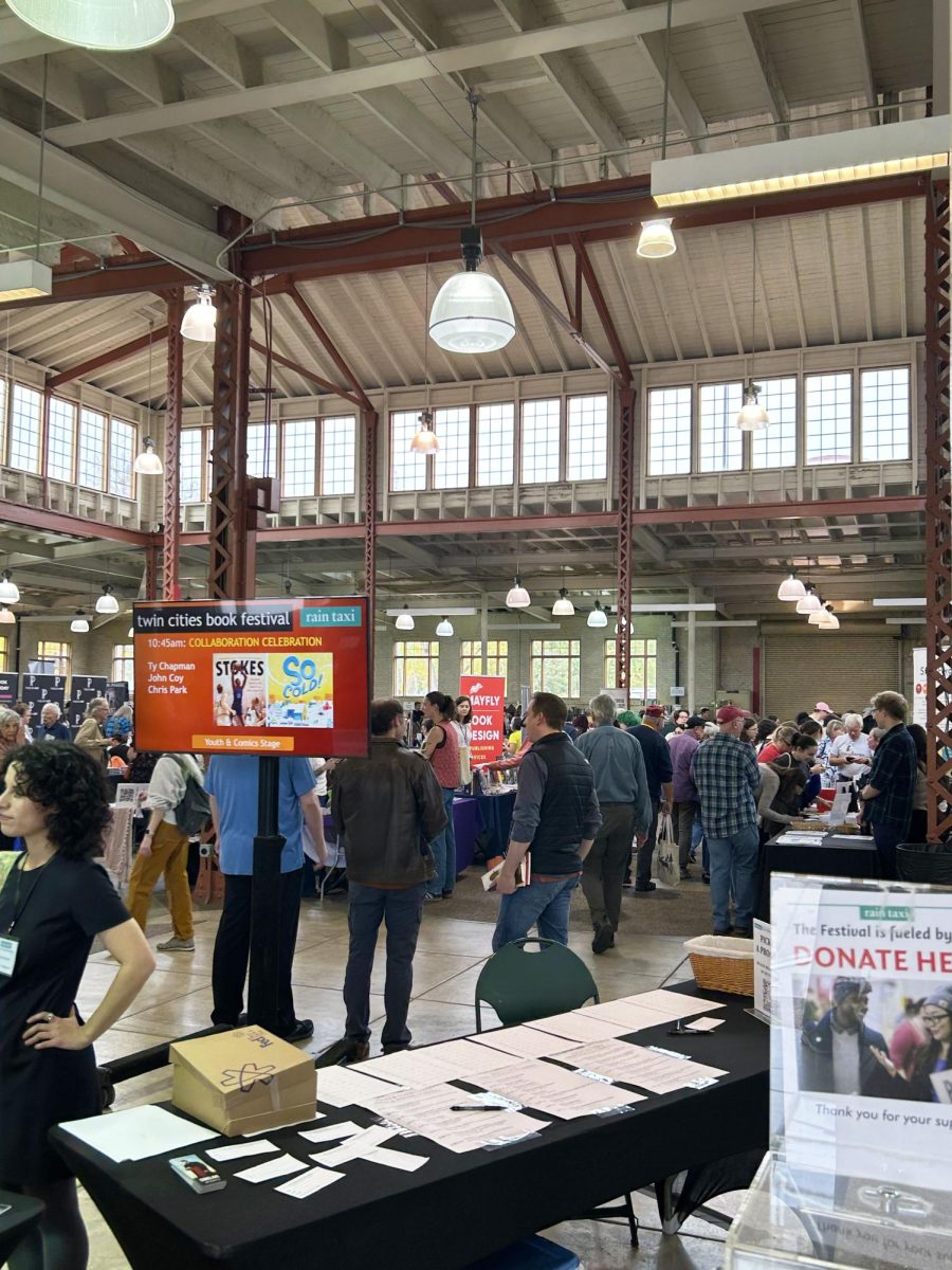 Book Fest at the Minn. State Fairground’s Progress Center.