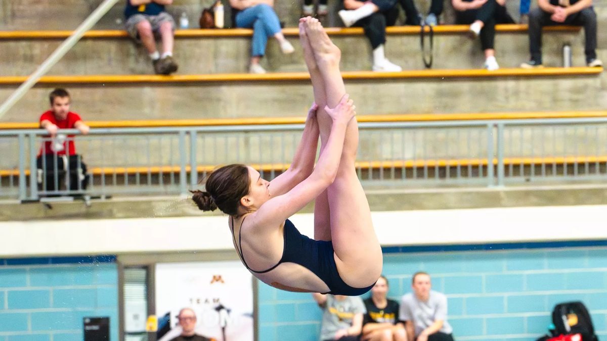 Ainsley Kashatus '29. Photo courtesy of Macalester Athletics